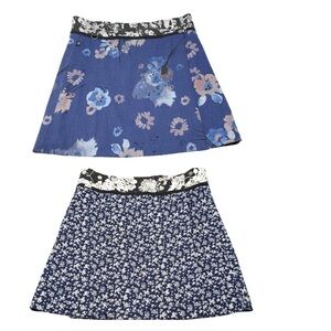Zand Amsterdam Reversible Floral Wrap Skirt One Size